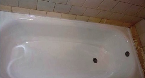 Реставрация ванны жидким акрилом | Болотное