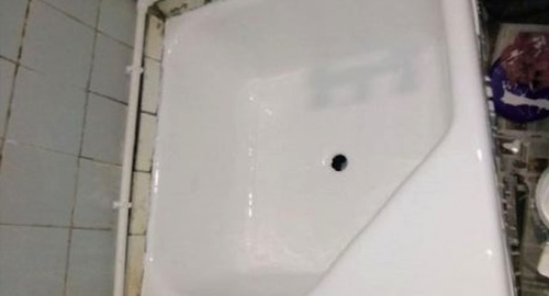 Обновление душевого поддона акрилом | Болотное